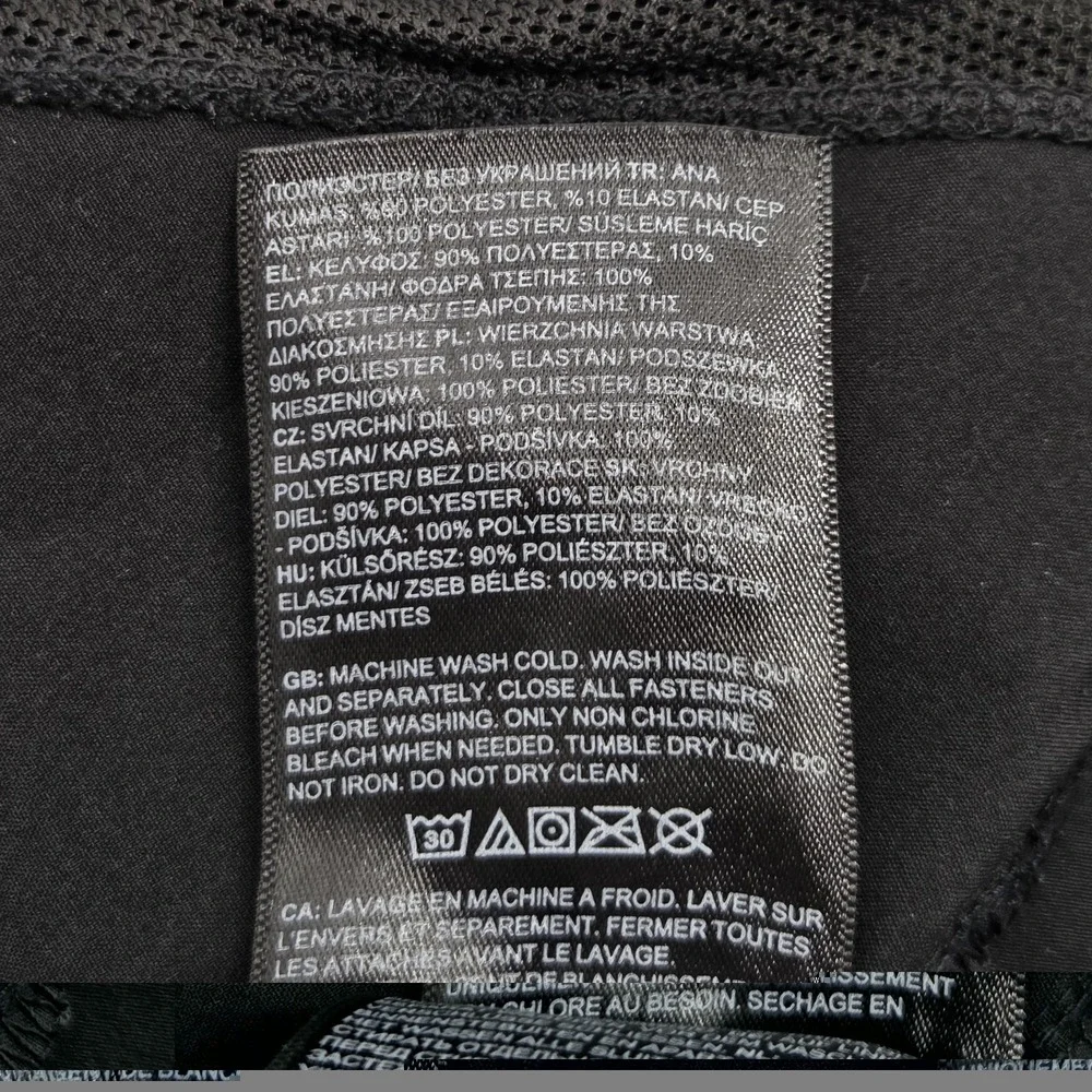 The North Face Paramount Active Black Hiking Pants Mens 42x32 Flash Dry UPF 40+